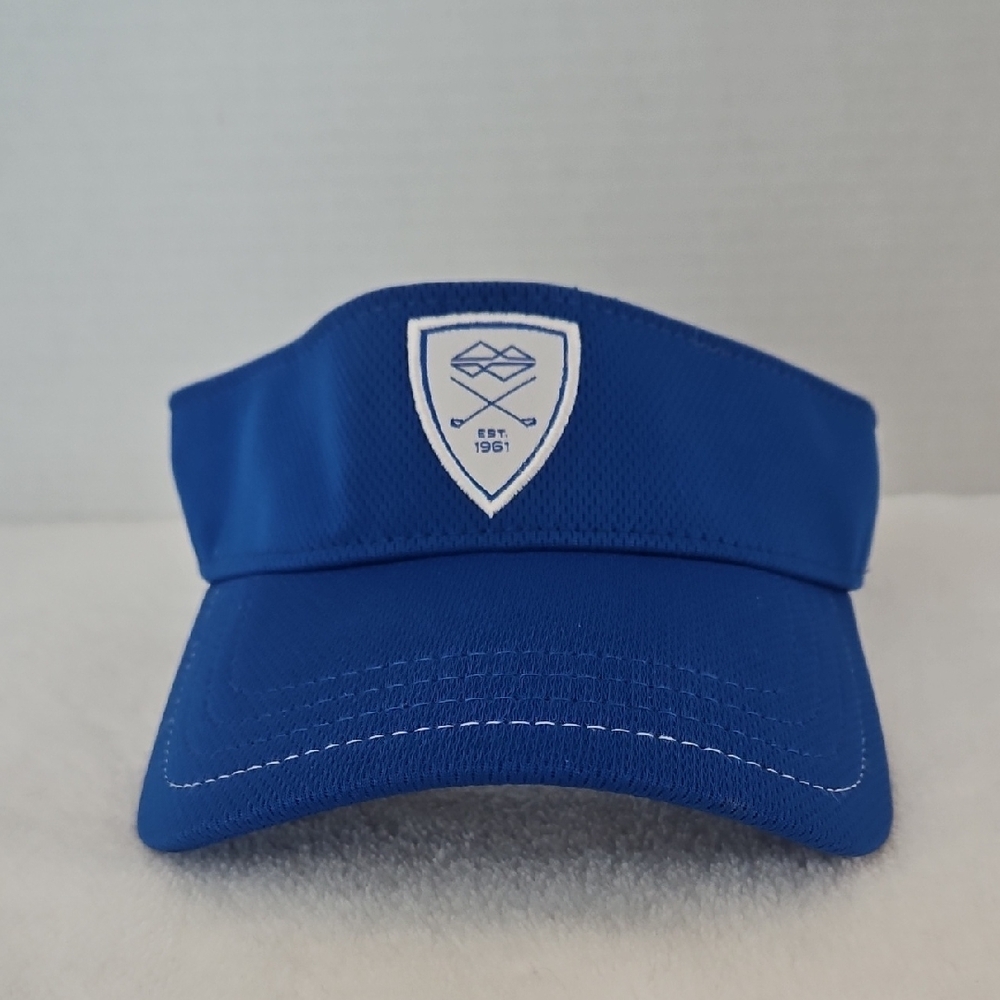 Pukka | Women's Blue White Mountain Shadows Activewear Golf Sports Visor